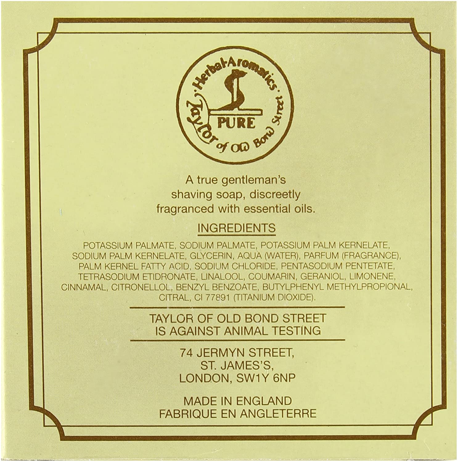 20220422040511.jpg Taylor of Old Bond Street Shaving soap Shaving soap sandalwood refill - immagine 1