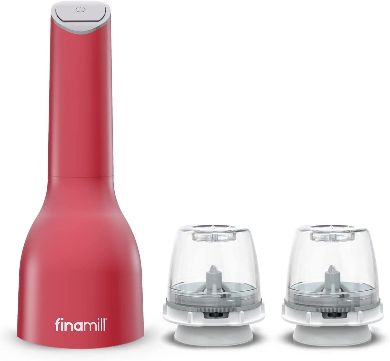 20230802114533.jpg finamill Spice Grinding FinaPod Pro Plus Rosso USB ricaricabile - immagine 1