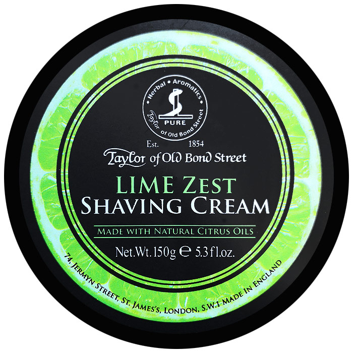 20200623105459.jpg Taylor of Old Bond Street Shaving cream 150g LIME ZEST - immagine 1