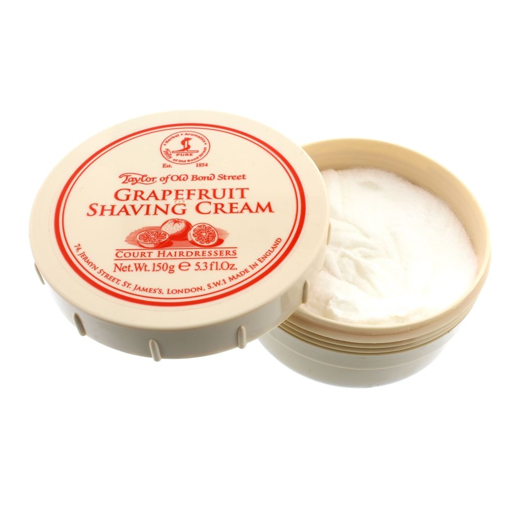 20171023065351.jpg Taylor of Old Bond Street Sapone da barba Grapefruit Shaving Cream - immagine 1