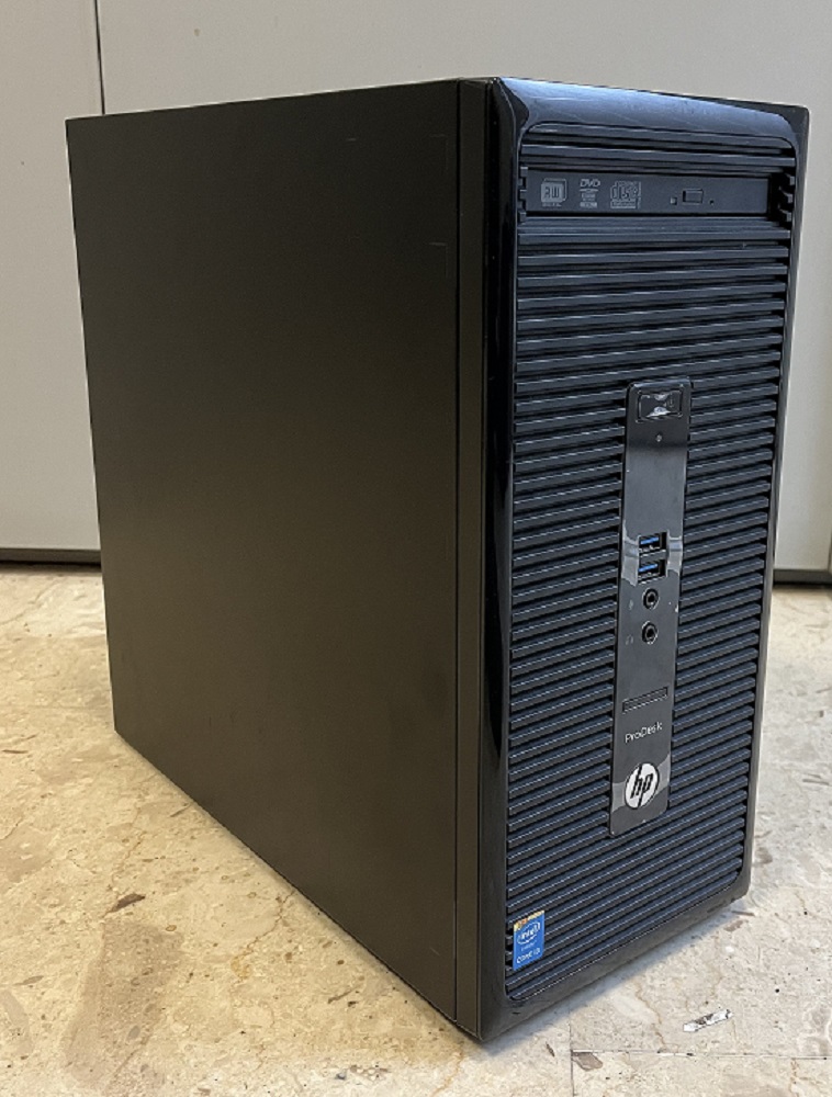 20231212103710_1.jpg HP PRODESK 400 G2 MT I3-4160, 8GB, 500GB, Win10 DP - immagine 1