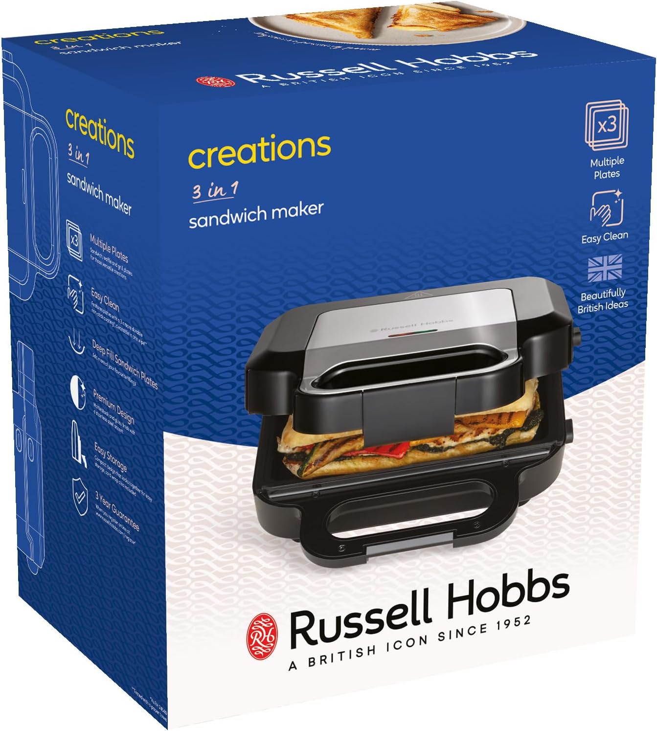20240219060326_1.jpg Russell Hobbs Sandwich maker 26810-56 - immagine 1