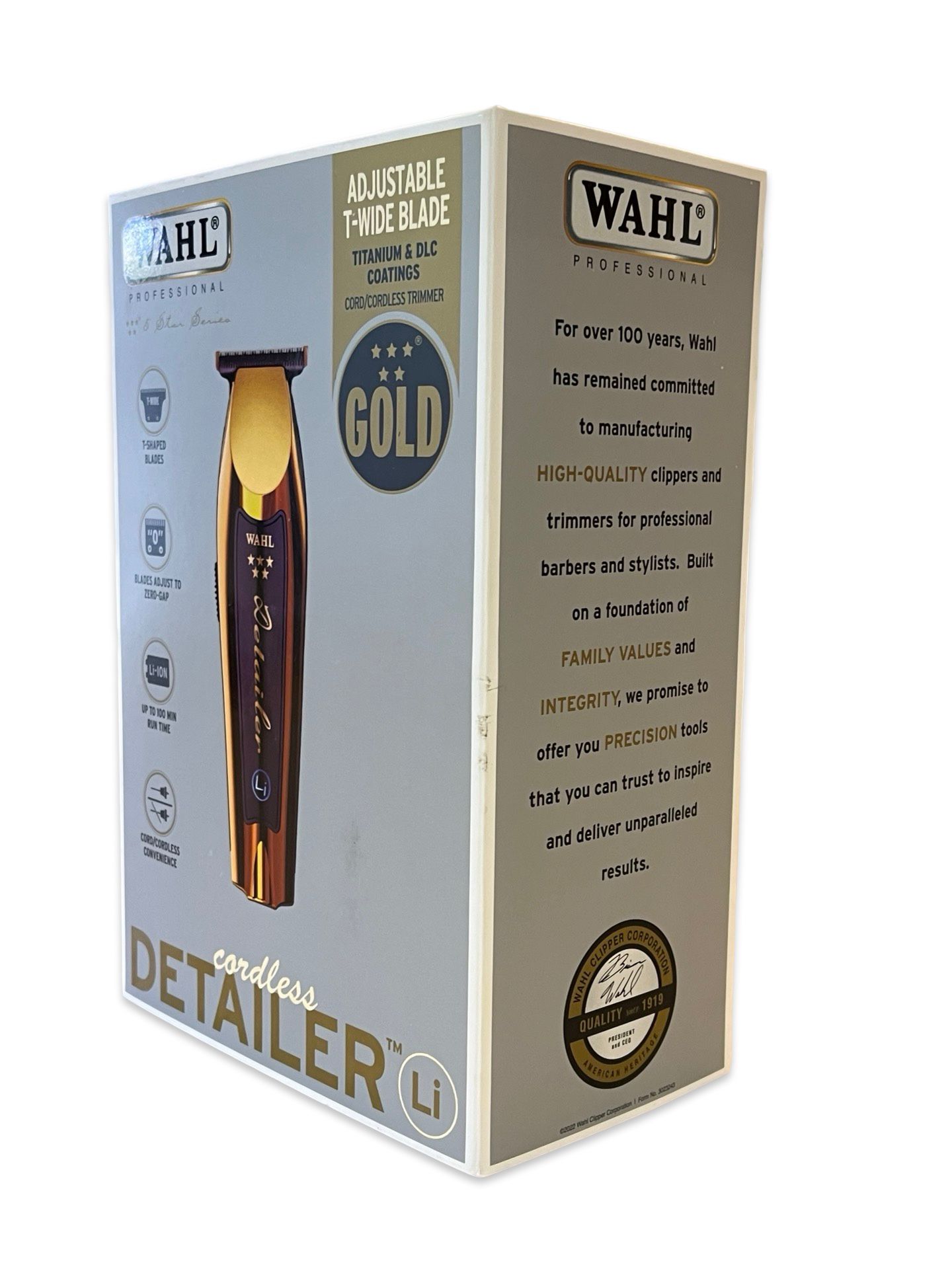 20240601112216_0.jpg Wahl Tagliacapelli Professionale Gold Cordless Detailer Li - immagine 1