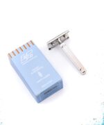 Fatip Rasoio doppia lama cromato piccolo 42100 - immagine 3