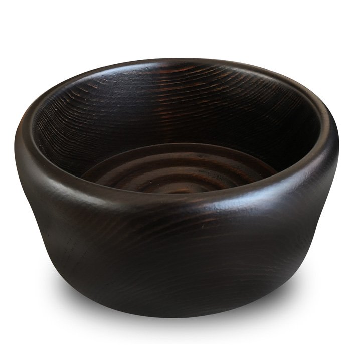20230926095010_0.jpg The Goodfellas Smile shaving bowl Ciotola a spirale di legno - immagine 1