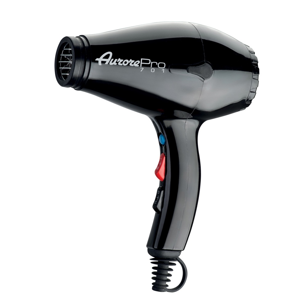20260410051859_0.jpg AurorePro Asciugacapelli professionale nero 701 nero - immagine 1