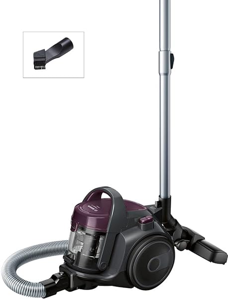 Bosch-Serie-2-Aspirapolvere-Senza-Sacco-con-Prestazioni-Elevate-Filtro-Hygienic-Tecnologia-AirCycle-Compatto-e-Legg-B079NRL6PF Bosch Serie | 2 Aspirapolvere Senza Sacco con Prestazioni Elevate, Filtro Hygienic, Tecnologia AirCycle, Compatto e Leggero, Viola - immagine 1
