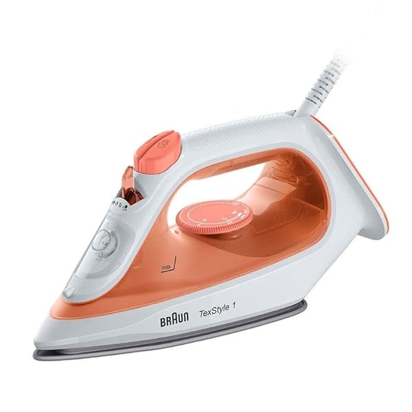 Braun-Plancha-de-Vapor-Modelo-SI1009OR-Piastra-3600-W-1-Liter-44-Decibel-188-Acciaio-Inox-B09RN5DPR1 Braun Plancha de Vapor Modelo SI1009OR Piastra, 3600 W, 1 Liter, 44 Decibel, 18/8 Acciaio Inox - immagine 1