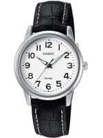 Casio Orologio Analogico al Quarzo Donna con Cinturino in Pelle LTP-1303L-7BVEF