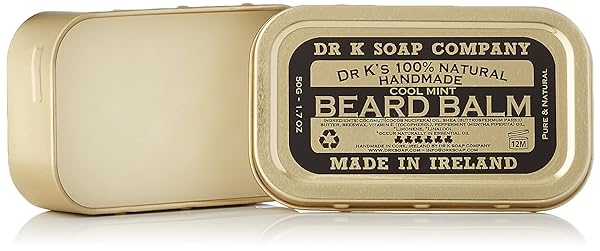 DR-K-Soap-Company-balsamo-per-barba-alla-menta-piperita-50-g-B0170AVSN0 DR K Soap Company, balsamo per barba alla menta piperita, 50 g - immagine 1