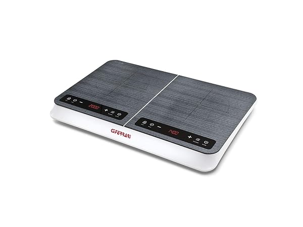 G3-Ferrari-G10120-Pronto-Chef-Duo-Fornello-a-Induzione-Doppio-Soft-Touch-digital-display-20001500-W-B07P6RXKQF G3 Ferrari G10120 Pronto Chef Duo Fornello a Induzione Doppio Soft-Touch digital display, 2000+1500 W - immagine 1