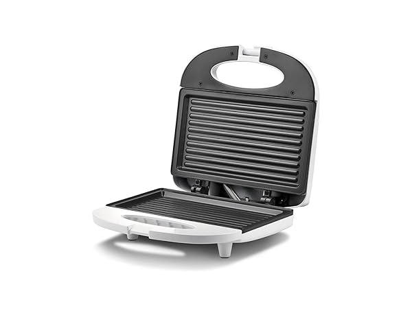 Girmi-Ts03-Tostiera-750-W-Piastre-antiaderenti-Bianco-B0853TQ457 Girmi Ts03 Tostiera, 750 W, Piastre antiaderenti, Bianco - immagine 1