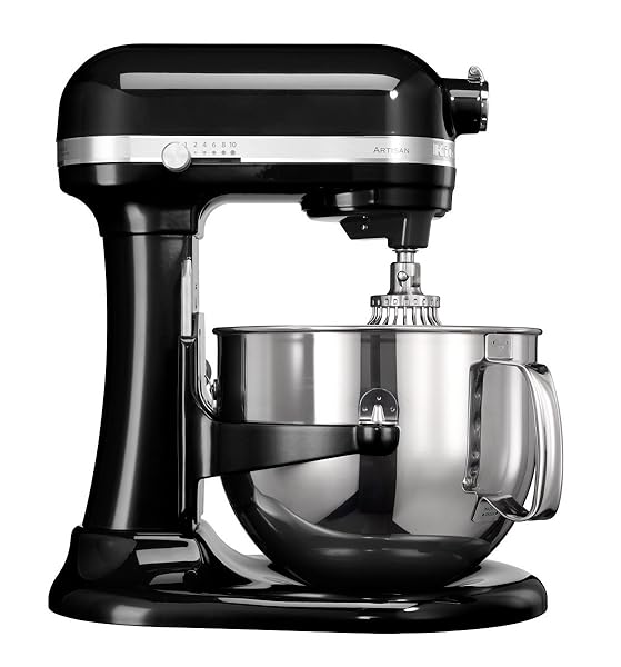 KitchenAid-5KSM7580XEOB-500-W-69-Litri-Acciaio-Inossidabile-Nero-B007P2KV1O KitchenAid 5KSM7580XEOB, 500 W, 6.9 Litri, Acciaio Inossidabile, Nero - immagine 1
