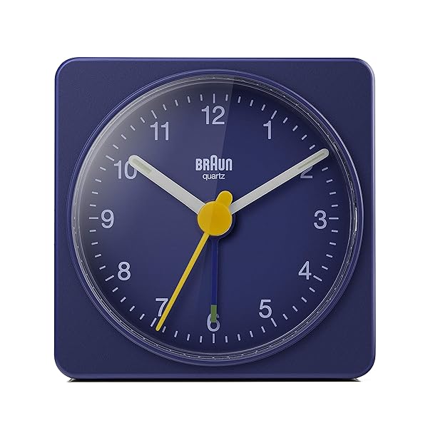 Orologio-Sveglia-Analogico-Classico-Braun-da-viaggio-dimensioni-ridotte-Movimento-al-Quarzo-silenzioso-Suono-Sveglia-B07NZ5W3GM Orologio Sveglia Analogico Classico Braun da viaggio, dimensioni ridotte, Movimento al Quarzo silenzioso, Suono Sveglia Beep con crescendo, colore blu, modello BC02BL. - immagine 1