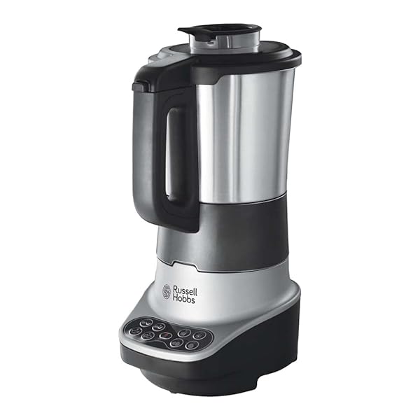 Russell-Hobbs-Soup-maker-Zuppe-pronte-Vellutate-Preparatore-di-Zuppe-8-Programmi-4-porzioni-800-W-Acciaio-Satinat-B00MB6K86W Russell Hobbs Soup maker, Zuppe pronte, Vellutate, Preparatore di Zuppe, 8 Programmi, 4 porzioni, 800 W, Acciaio Satinato, 21480-56 - immagine 1
