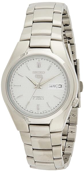 Seiko-Orologio-Analogico-Automatico-Uomo-con-Cinturino-in-Acciaio-Inox-SNK601K1-B0053OLDN6 Seiko Orologio Analogico Automatico Uomo con Cinturino in Acciaio Inox SNK601K1 - immagine 1