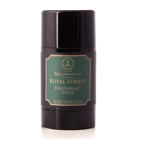 Taylor-of-Old-Bond-Street-Deodorante-Stick-Royal-Forest-75-ml-Tinta-Unita-Estandar-B08Z8BWT3X Taylor of Old Bond Street Deodorante Stick Royal Forest 75 ml, Tinta Unita, Estándar - immagine 1
